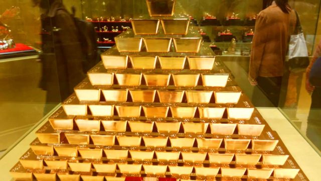 ハウステンボスの黄金の館